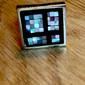 Ike BEHAR cuff links in pink,blue,green